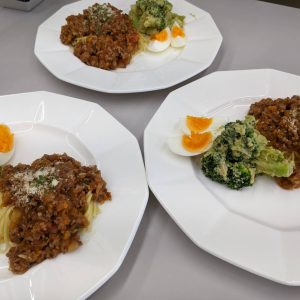 まちのでんきやさんお料理教室（２月）