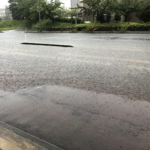 鶴岡市大雨☔