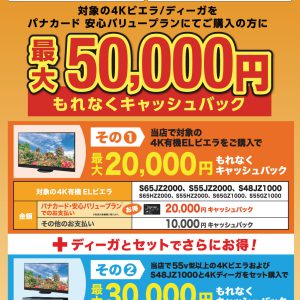 パナカードでお得!キャッシュバックキャンペーン!