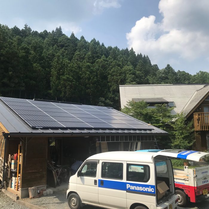 太陽光発電取付工事①