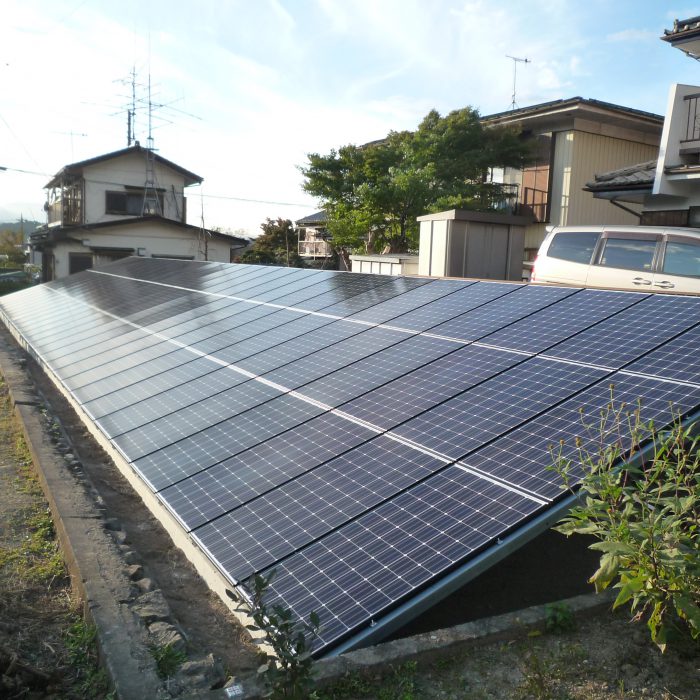 太陽光発電取付工事③