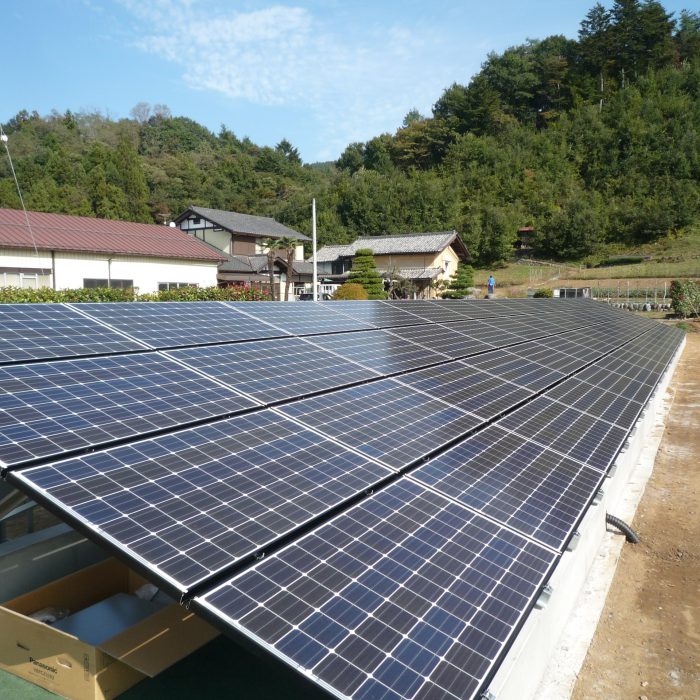太陽光発電取付工事⑧