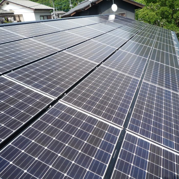 太陽光発電取付工事⑤