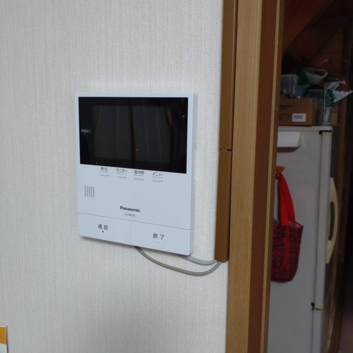 ドアホン設置
