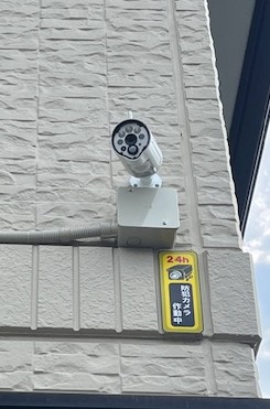 防犯カメラ設置