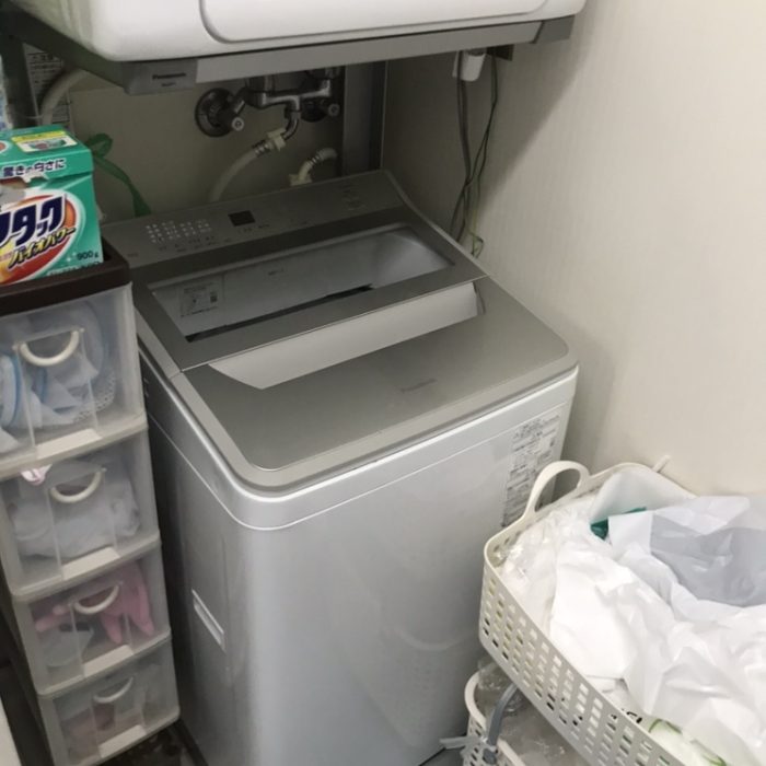 洗濯機設置