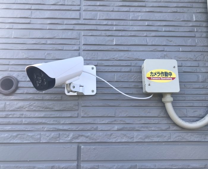 防犯カメラ設置