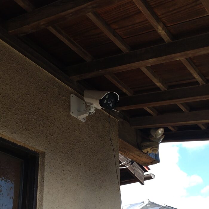 防犯カメラ設置
