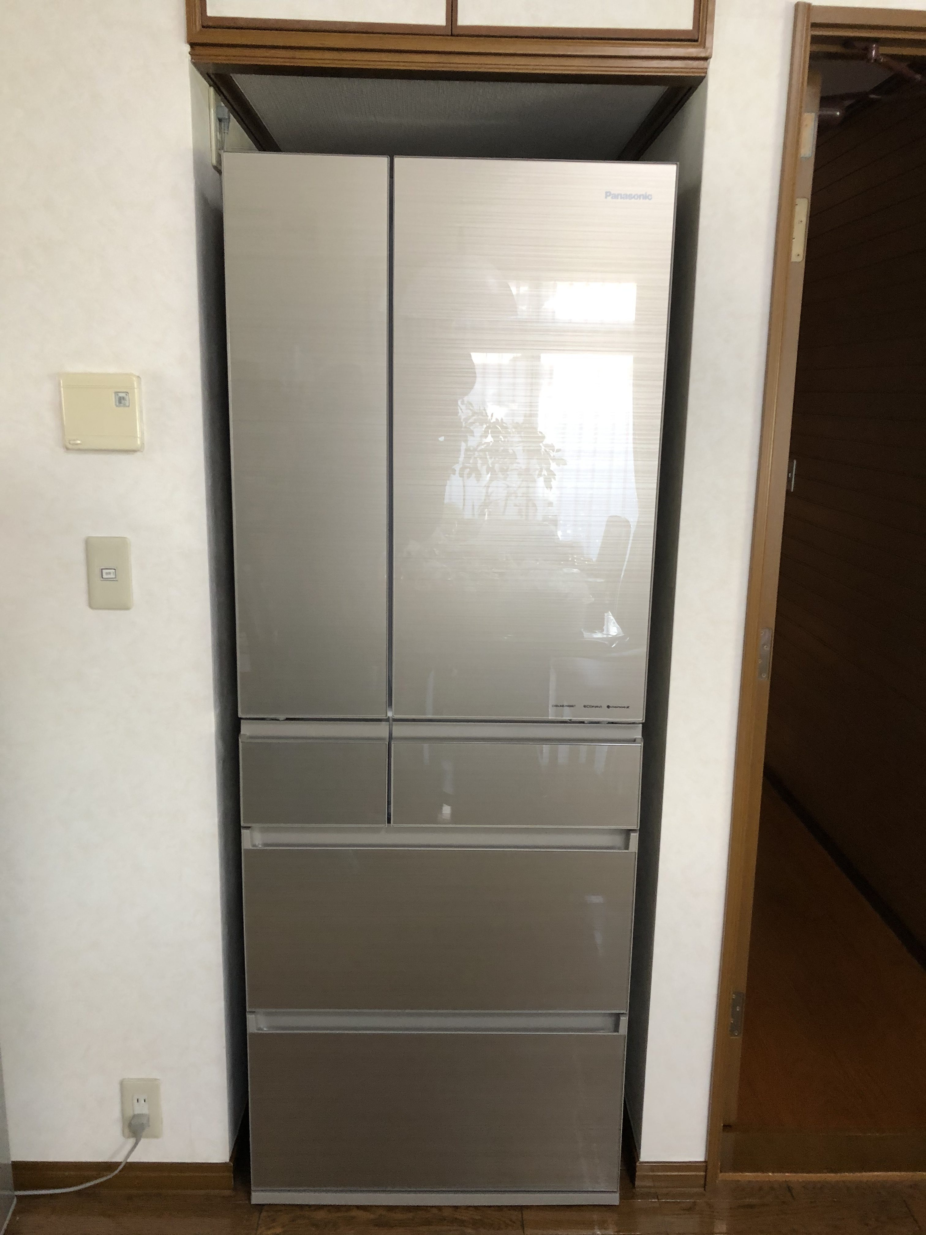 ガラストップ冷蔵庫⭐︎高年式の2021年式とても綺麗です！壊れた冷蔵庫引き下げます